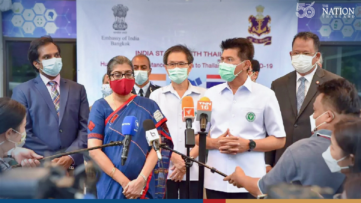 India donates 300 oxygen concentrators to Thailand