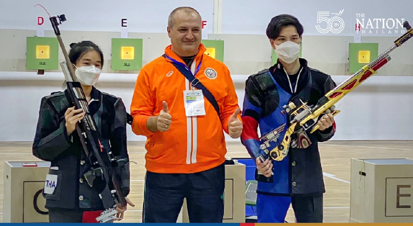 Thailand wins two gold medals at Asian Airgun Championship