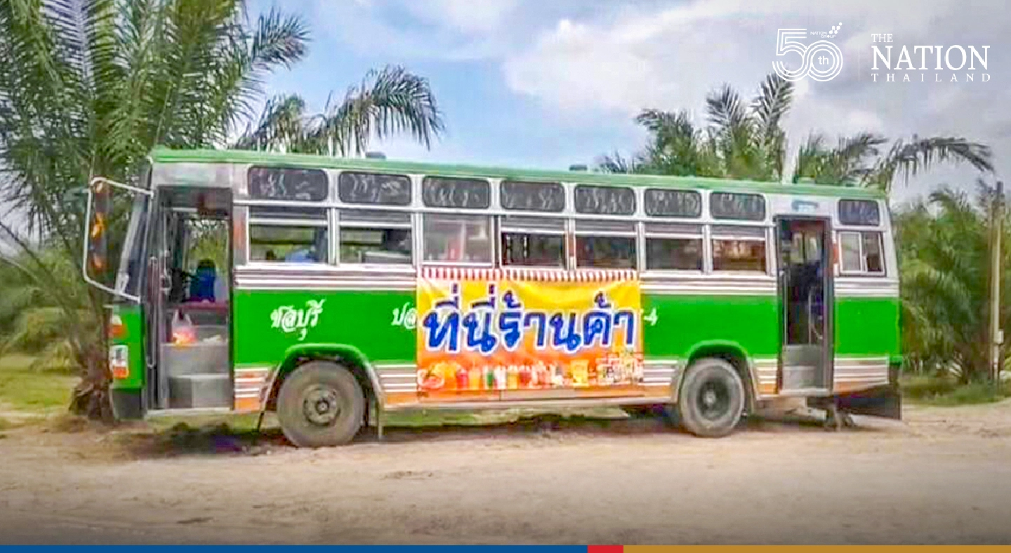 Something’s brewing inside this Chonburi bus