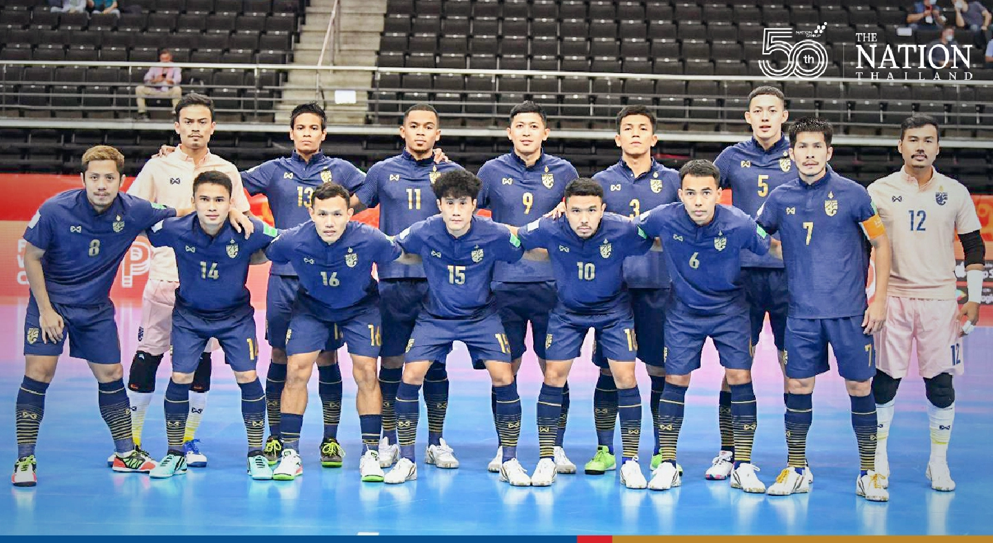 Thailand beaten by Portugal in futsal World Cup