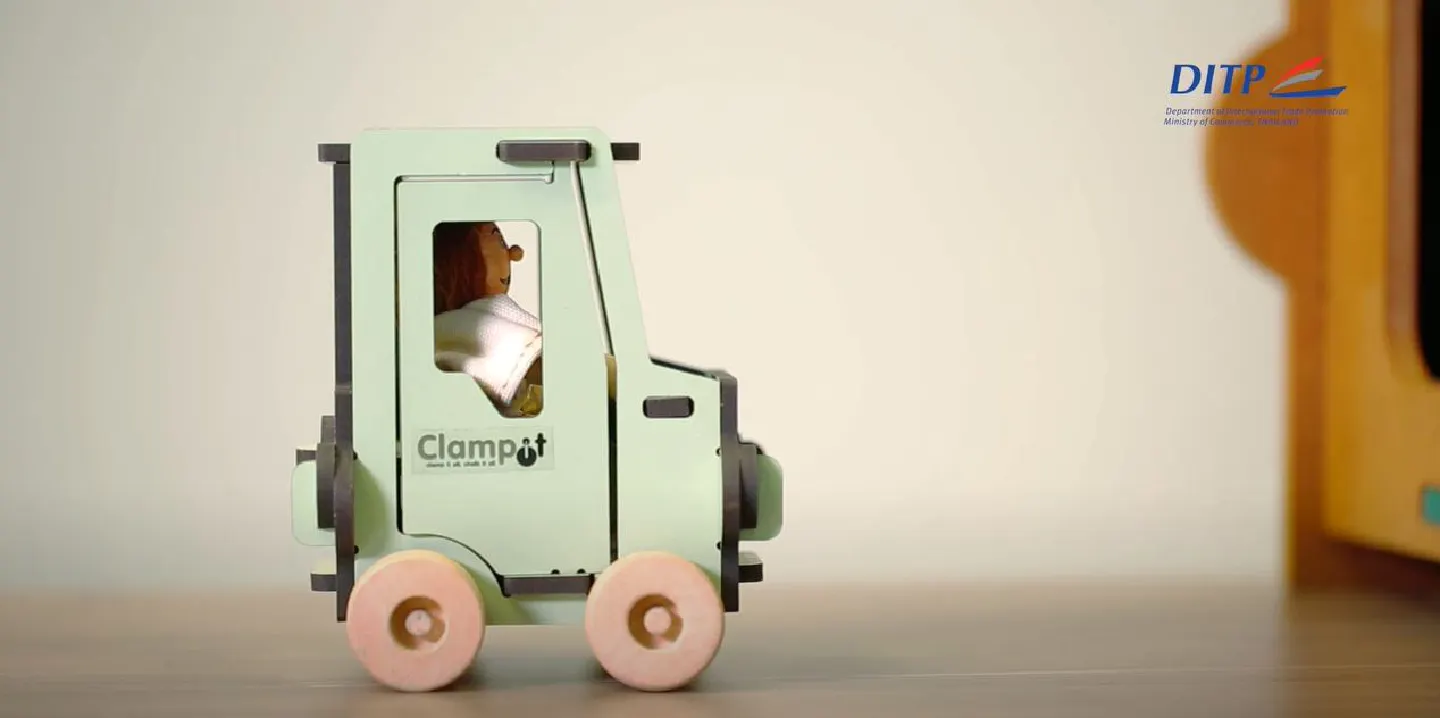Thai-made ‘Clamp It’ toy gains traction overseas