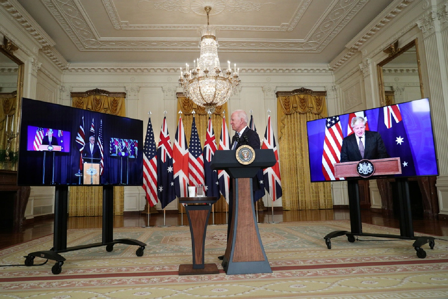 China: AUKUS pact harms regional peace, stability