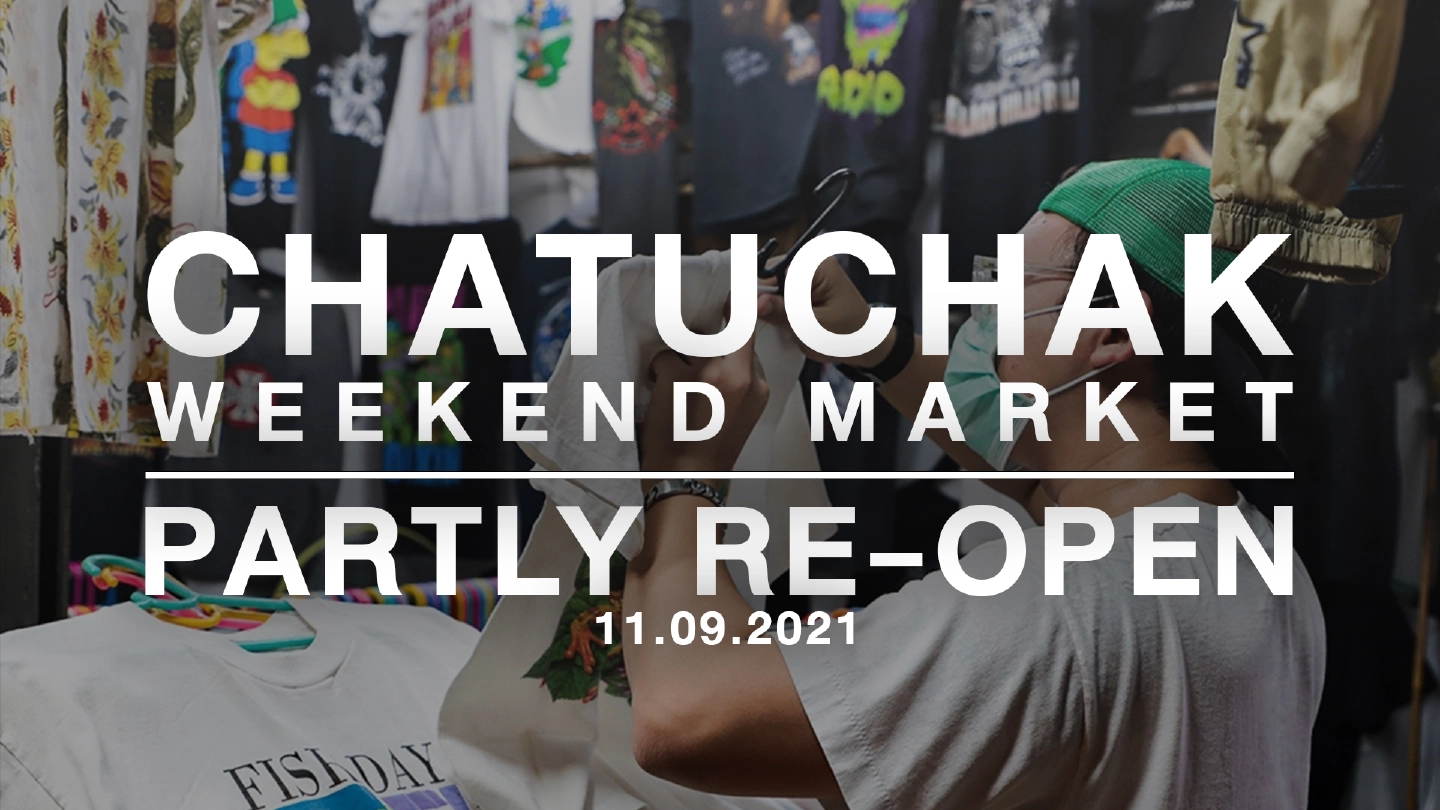 Chatuchak weekend market Partly Re-Open