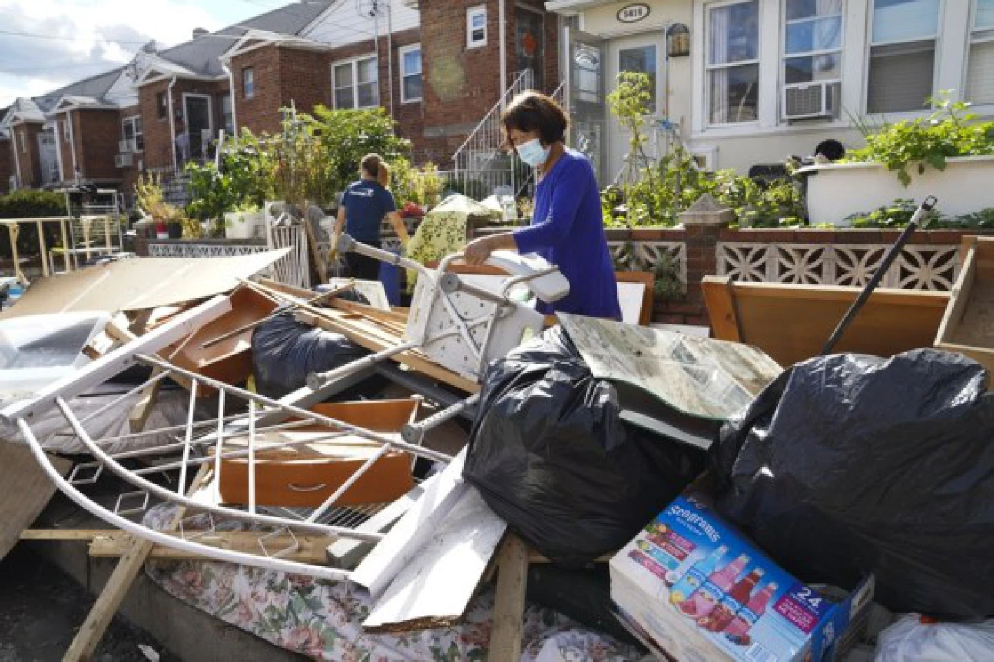 New York sets up service centers to help residents recover from flash flooding New York sets up service centers to help residents recover from flash flooding