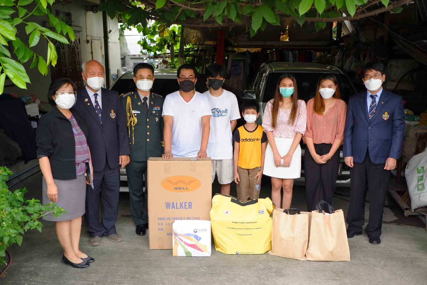 South Korean embassy to deliver happiness bags to Korean War veterans in Thailand