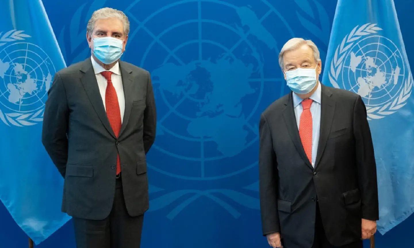 In meeting with UN chief, Qureshi calls for urgent action on humanitarian crisis in Afghanistan