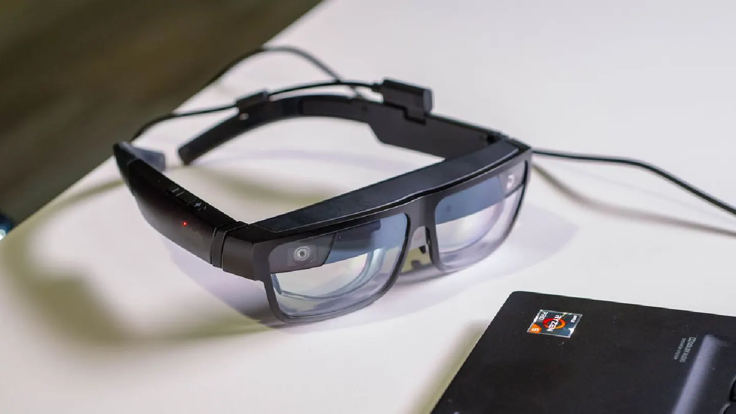 Need a new monitor for your computer? You can wear one on your face. Need a new monitor for your computer? You can wear one on your face.