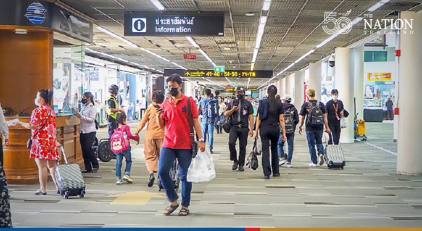 Passenger numbers at Don Mueang airport expected to increase to 40,000 at year-end