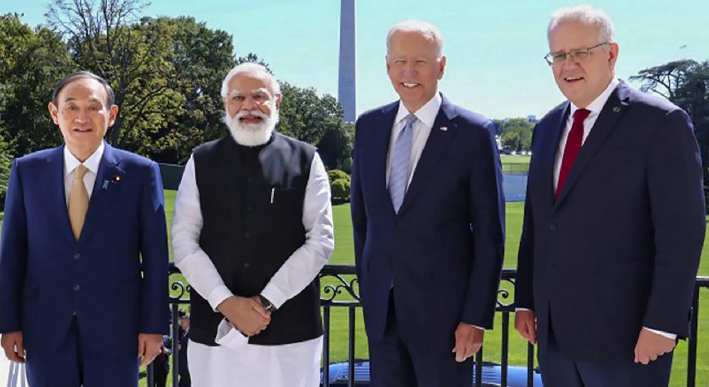 Quad leaders agree to cooperate in infrastructure, space Quad leaders agree to cooperate in infrastructure, space