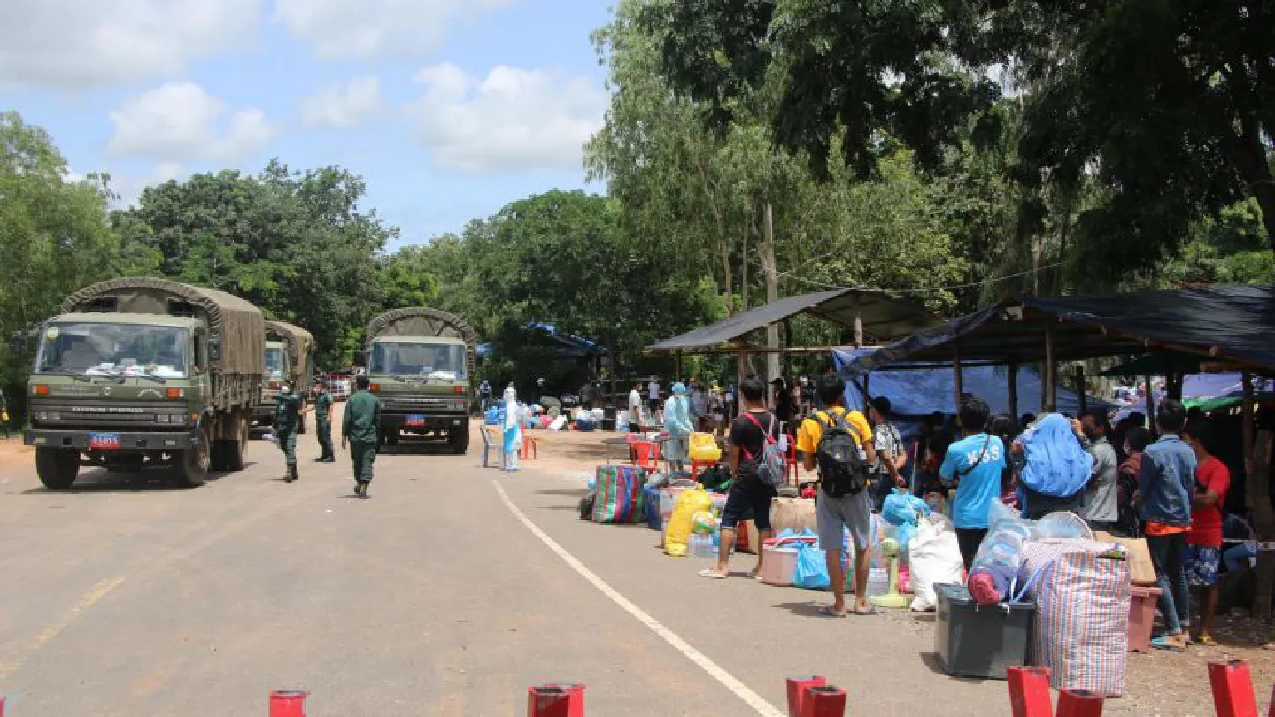 Over 50,000 Cambodian migrant workers get Covid jabs Over 50,000 Cambodian migrant workers get Covid jabs