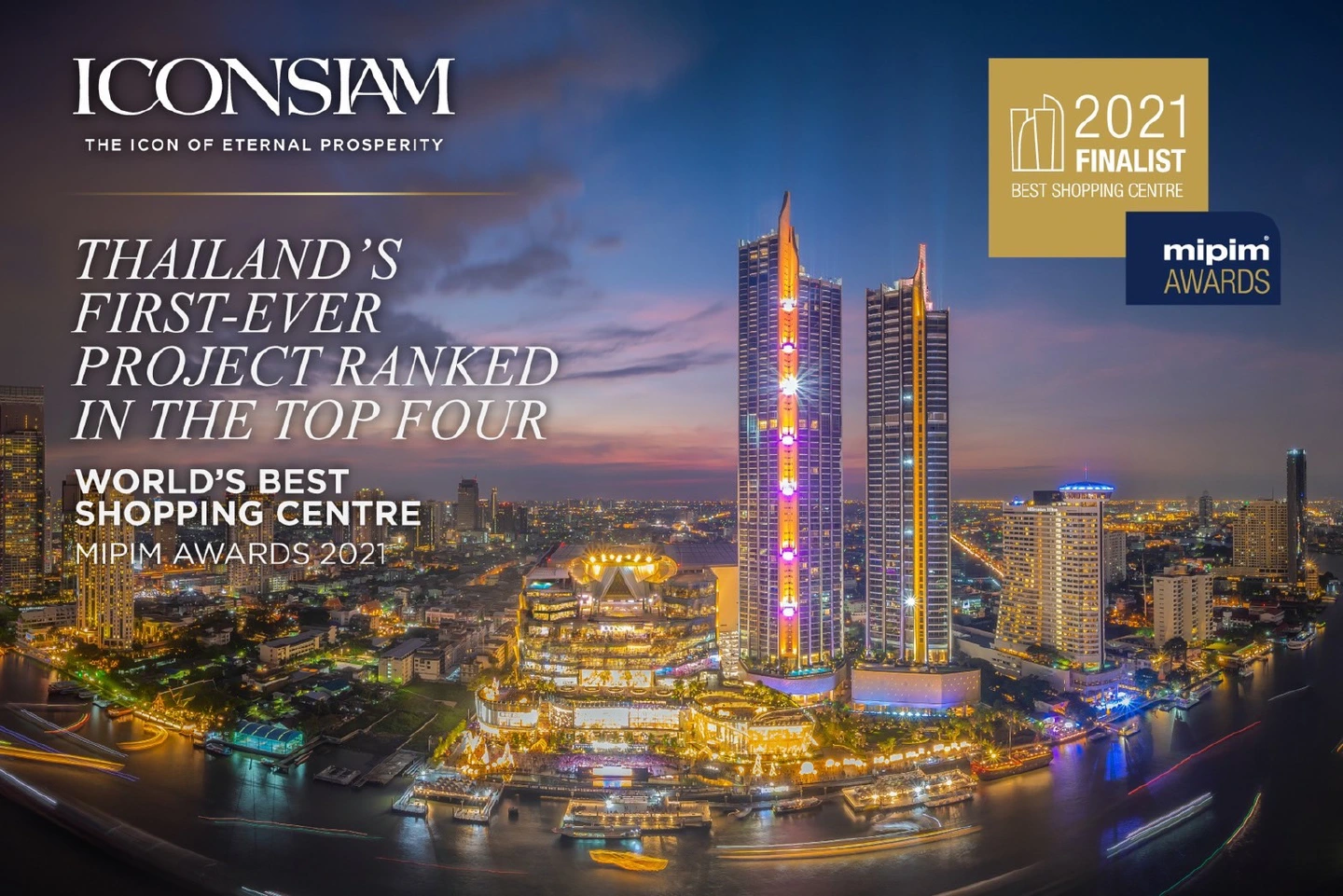 ICONSIAM boosts confidence for Thai retail industry – becomes Thailand’s first-ever project ICONSIAM boosts confidence for Thai retail industry – becomes Thailand’s first-ever project