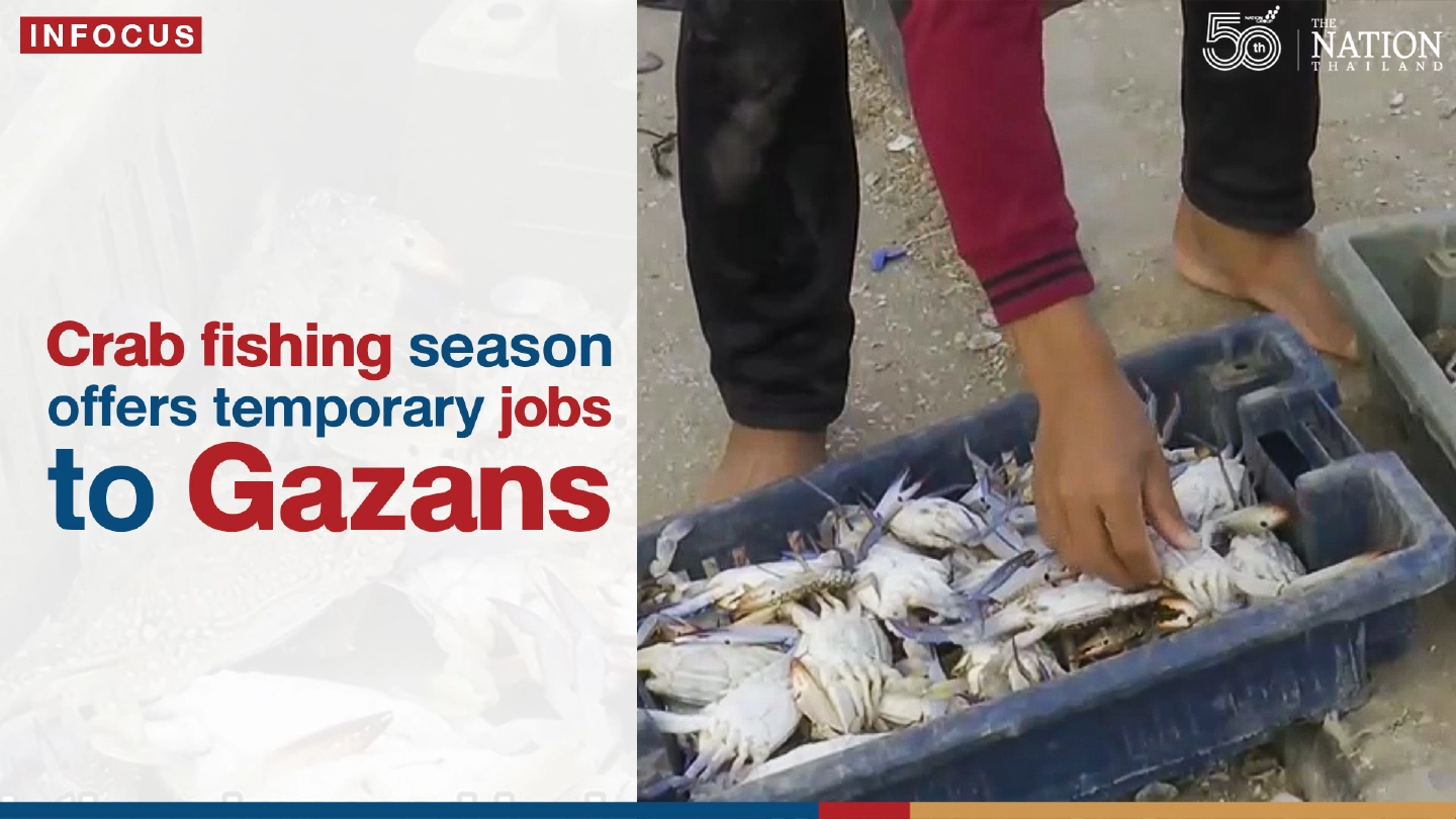 Crab fishing season offers temporary jobs to Gazans