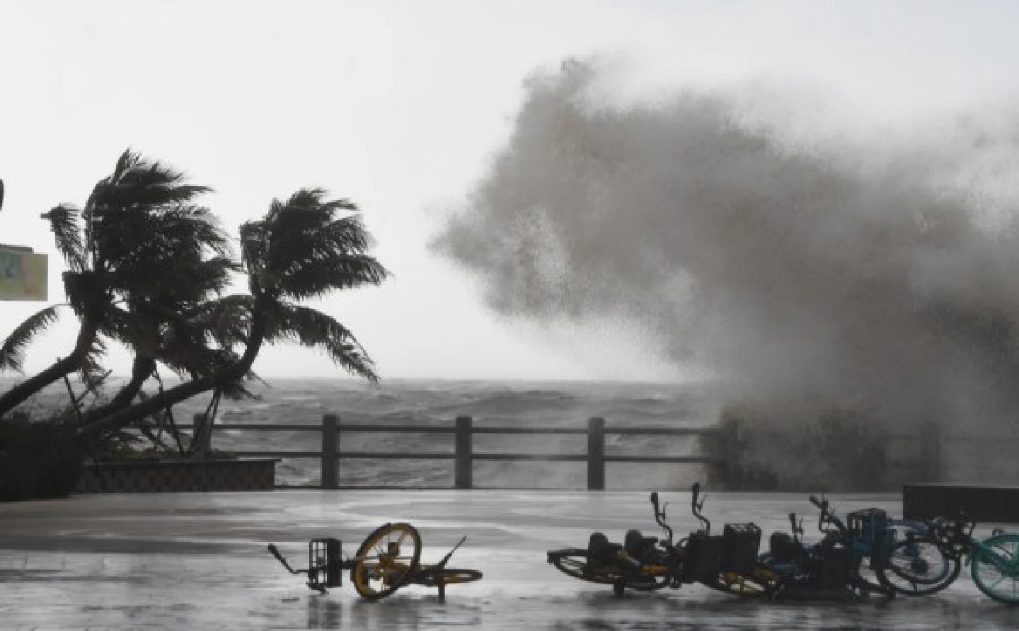 Typhoon Kompasu makes landfall in south China island province