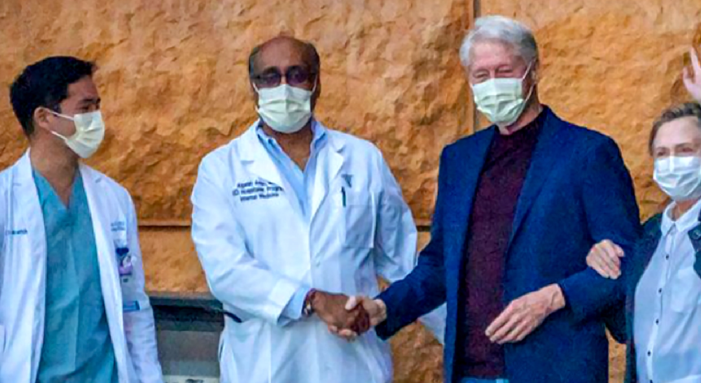 Former president Bill Clinton discharged from hospital after treatment for infection Former president Bill Clinton discharged from hospital after treatment for infection