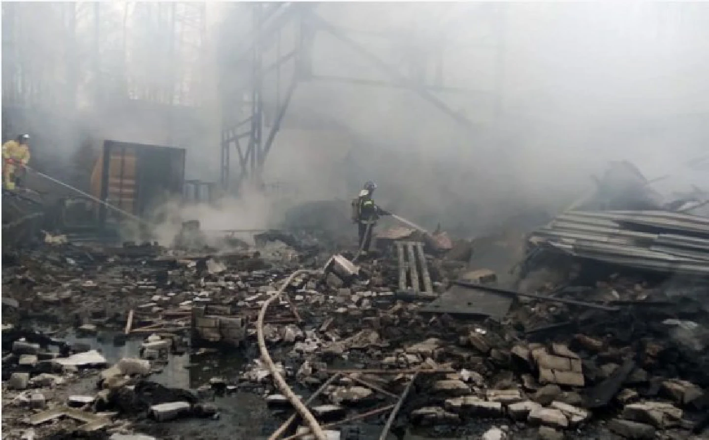 17 killed in fire at Russian explosives factory