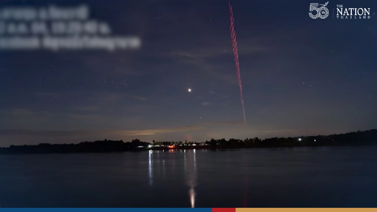 Lao National TV refutes claim that Naga fireballs are fake