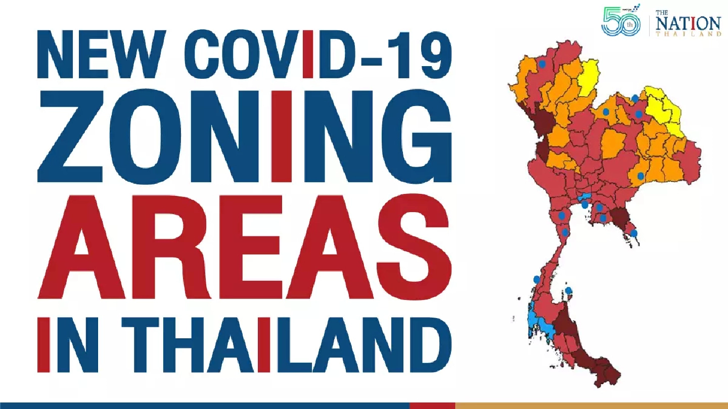 New Covid-19 zoning areas announced