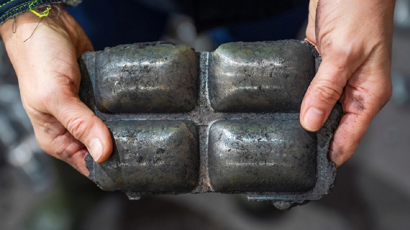 Using the worlds first green steel to make a dump truck Using the worlds first green steel to make a dump truck