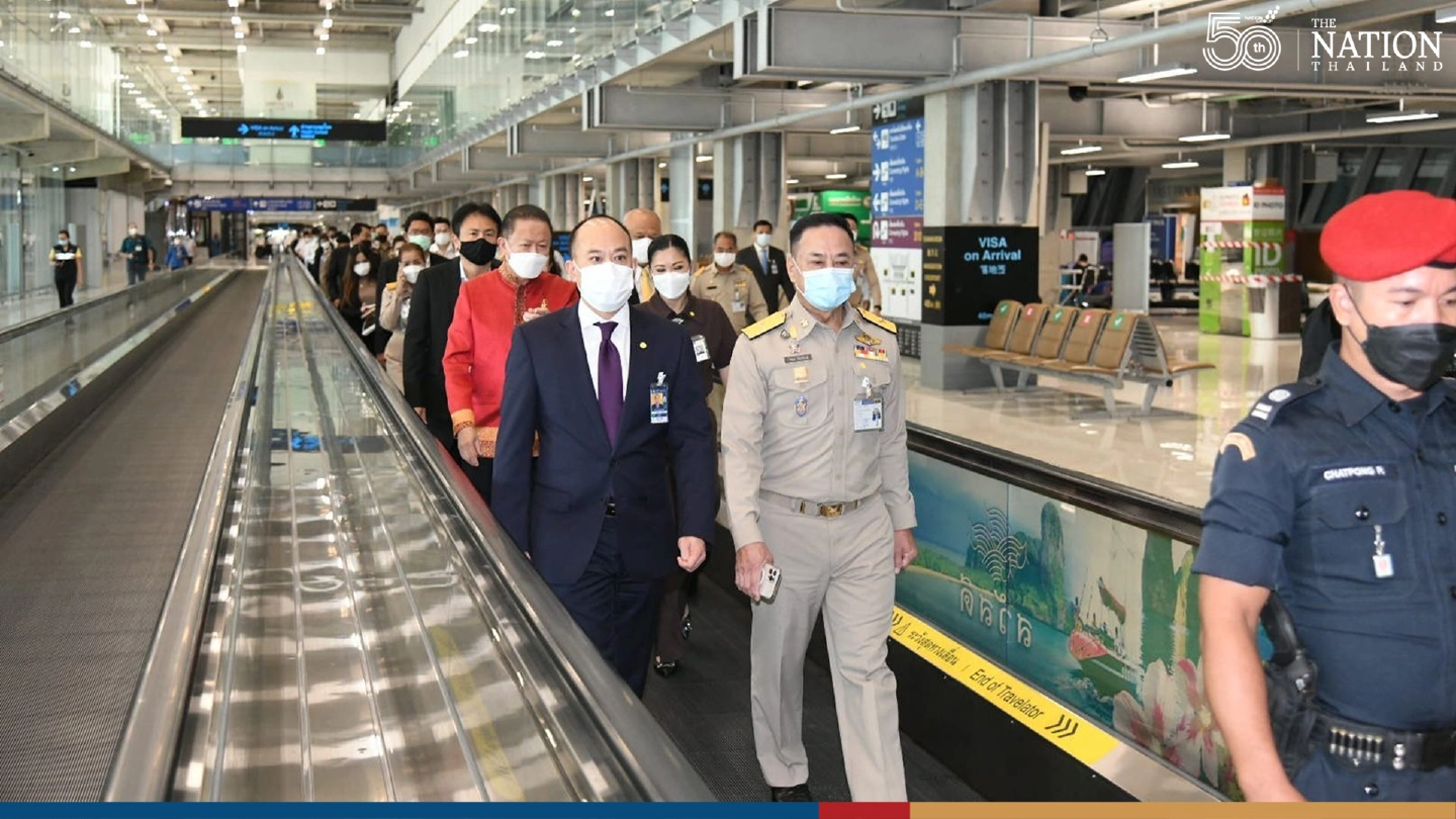 BMA checks Suvarnabhumi’s readiness before reopening BMA checks Suvarnabhumi’s readiness before reopening
