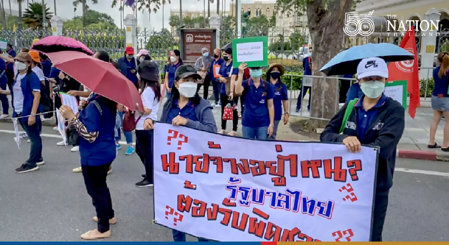 Laid-off Bangkok workers cry for help