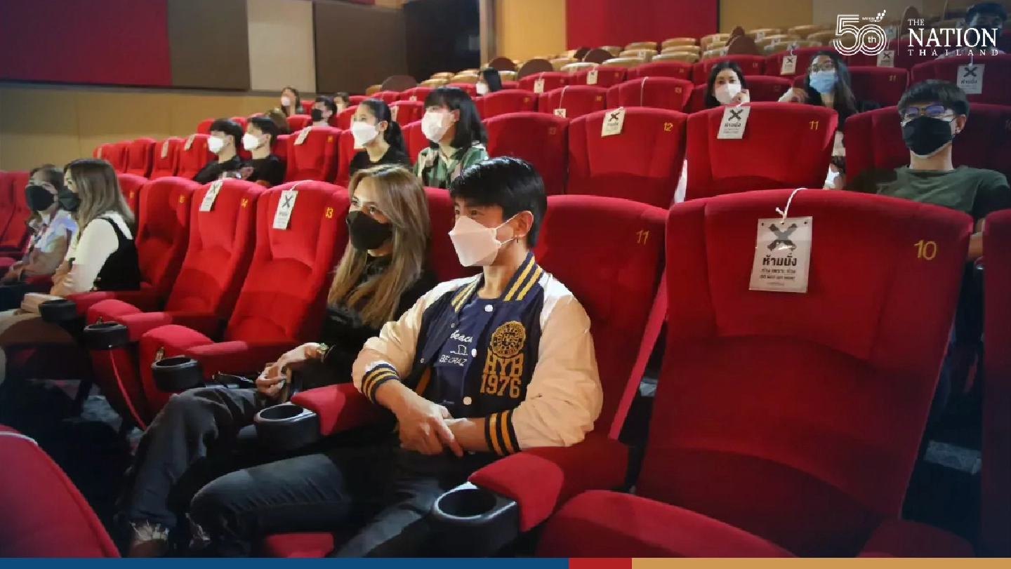 Bangkokians go to the cinema as normality returns slowly
