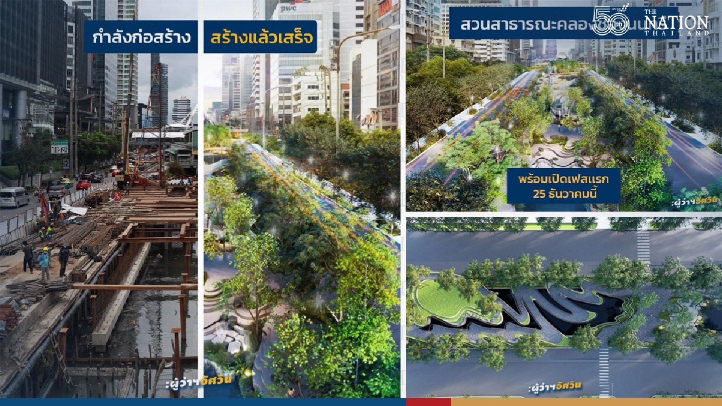 Bangkok’s Chong Nonsi canal walkway will be ready by Christmas, promises Aswin Bangkok’s Chong Nonsi canal walkway will be ready by Christmas, promises Aswin