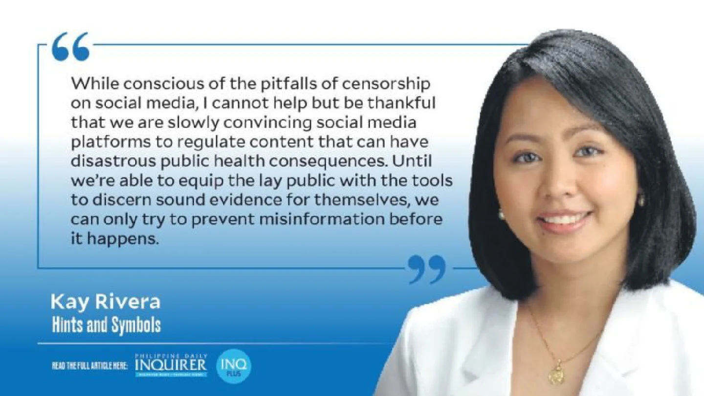 [Philippines] Continuing fight against medical misinformation