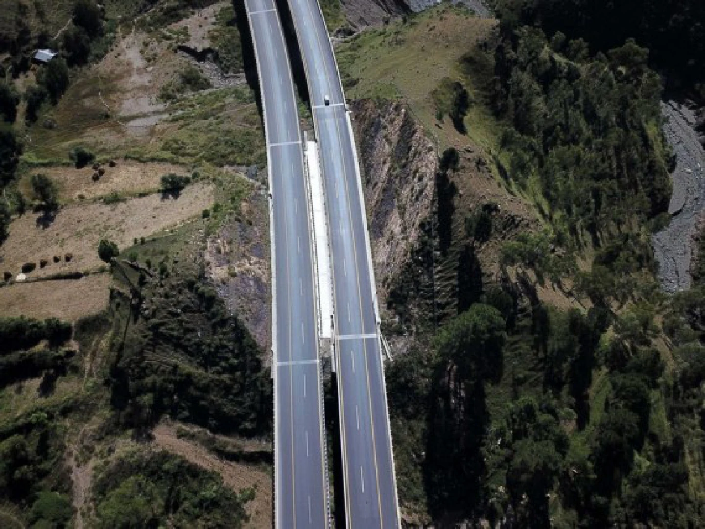 China-built road in northwest Pakistans Havelian