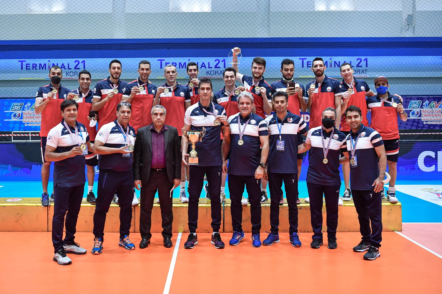 SIRJAN FOULAD IRANIAN DEFEND ASIAN MENS CLUB TITLE FOR IRAN AFTER FOUR-SET THRILLER AGAINST AL-ARABI SIRJAN FOULAD IRANIAN DEFEND ASIAN MENS CLUB TITLE FOR IRAN AFTER FOUR-SET THRILLER AGAINST AL-ARABI
