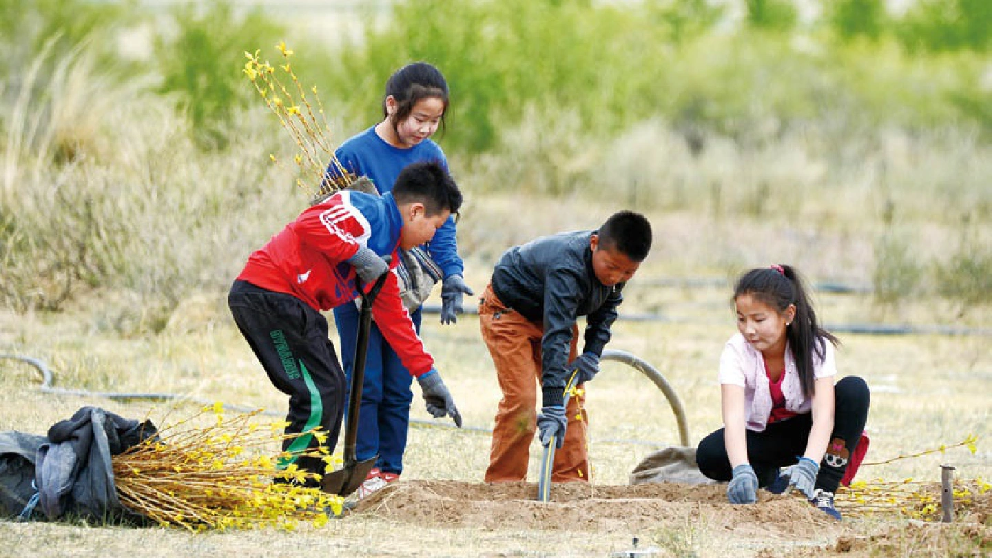 Korea plants green dreams in Mongolia