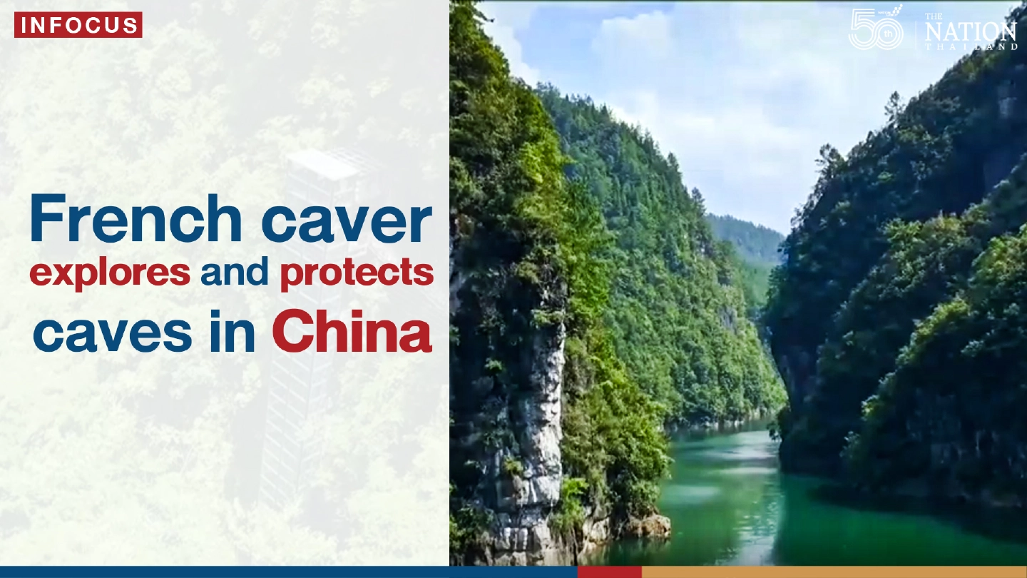 French caver explores and protects caves in China