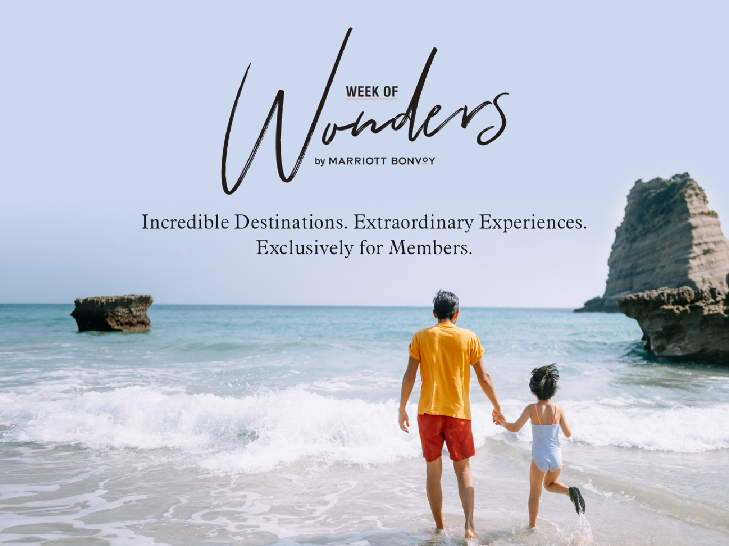 Marriott Bonvoy Unveils Second Annual "Week of Wonders," Featuring Awe-Inspiring Travel Offers Exclusively for Members, Oct. 7-14 Marriott Bonvoy Unveils Second Annual "Week of Wonders," Featuring Awe-Inspiring Travel Offers Exclusively for Members, Oct. 7-14