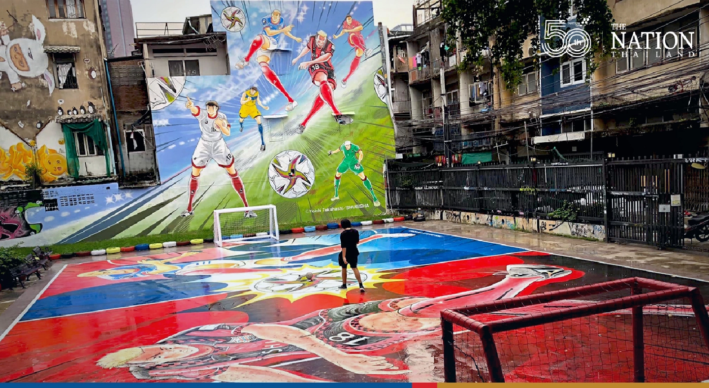 Thailand’s football stars become manga heroes on Bangkok futsal court
