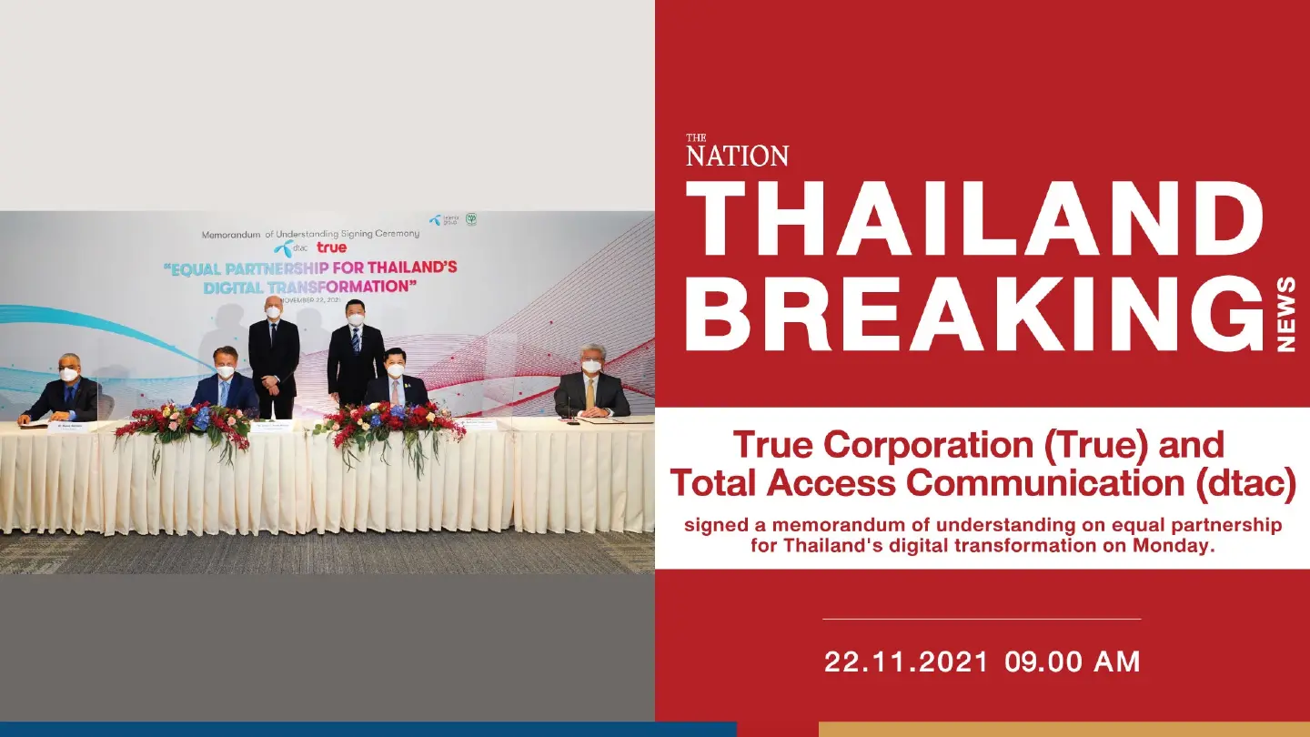 CP Group and Telenor Group support True and dtac in creation of new telecom-tech company CP Group and Telenor Group support True and dtac in creation of new telecom-tech company