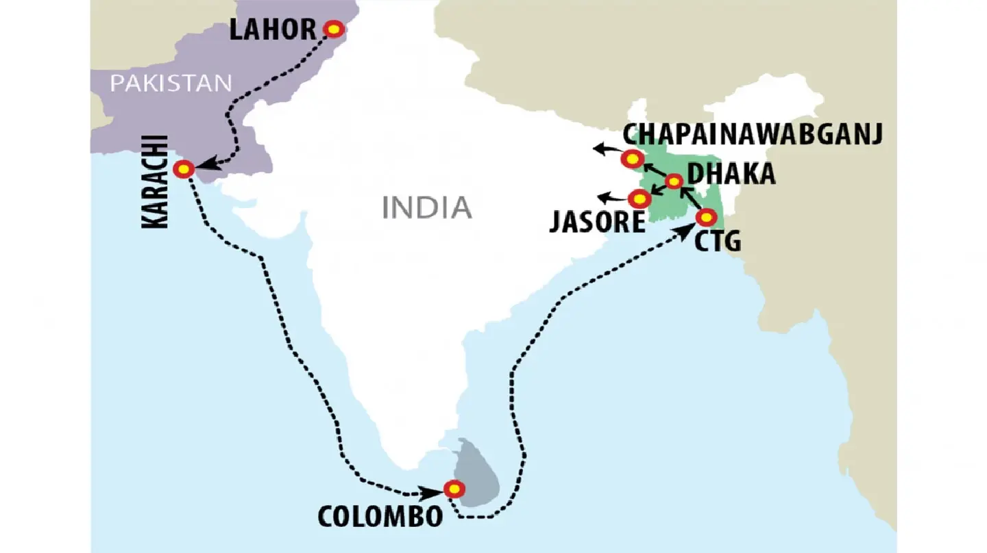 Fake Indian Rupees - from Pakistan to India: Bangladesh a stopover
