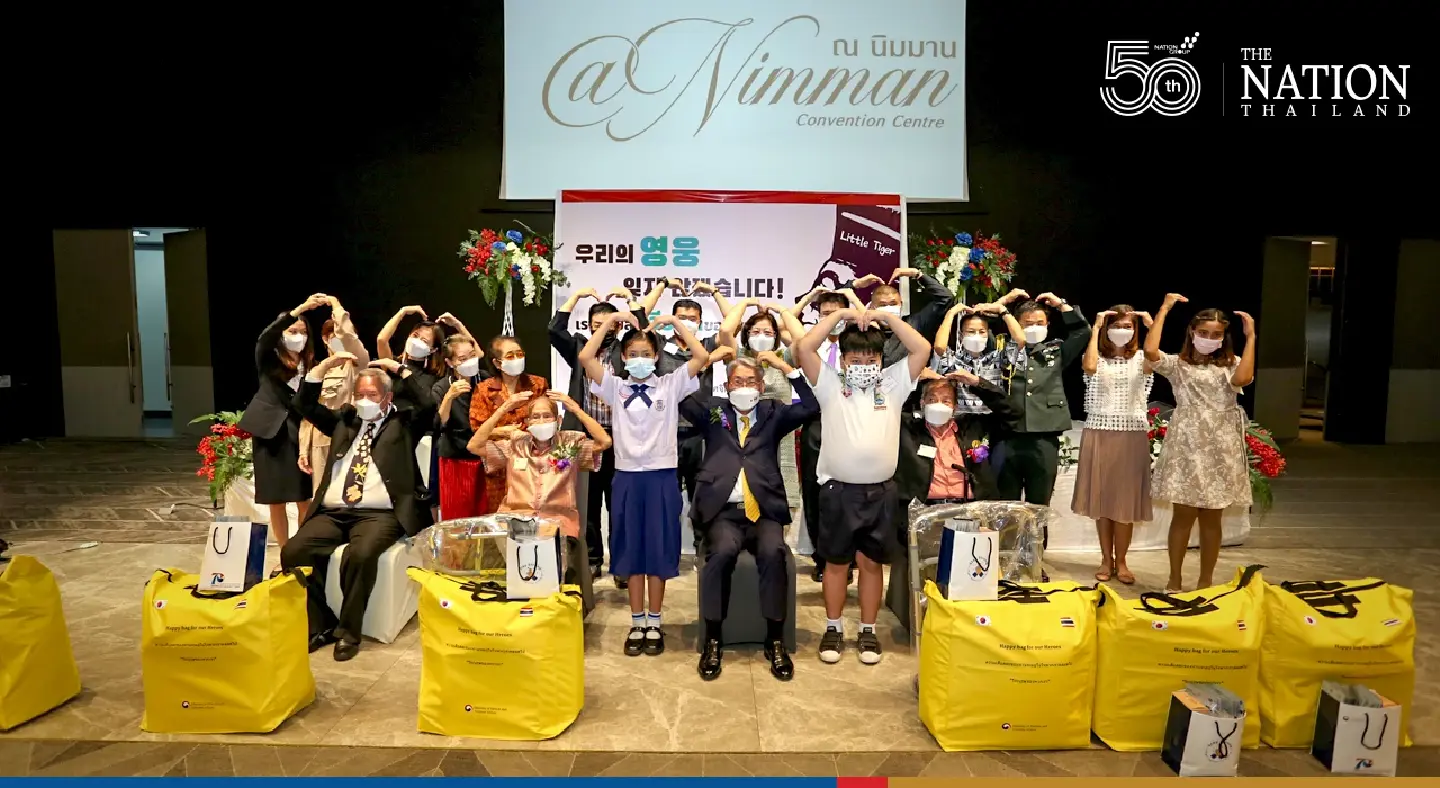 Our hero, we never forget Korean cultural event for the Korean War Veterans in Thailand