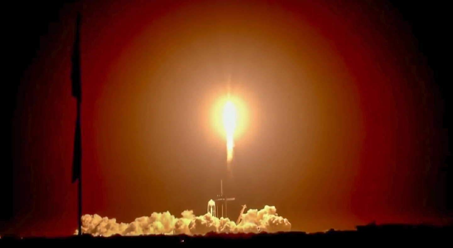 SpaceX launches another astronaut crew to the International Space Station SpaceX launches another astronaut crew to the International Space Station