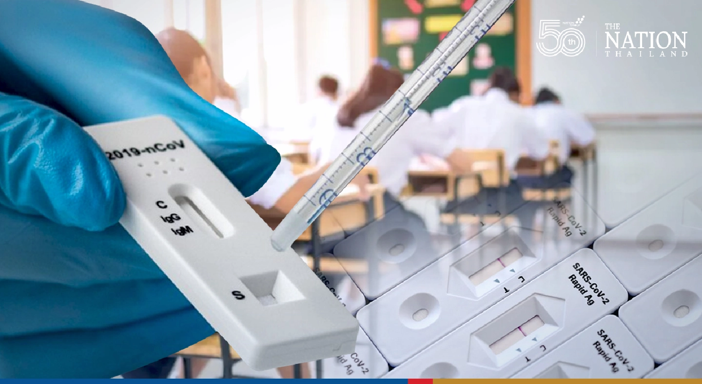 NHSO distributes ATKs as schools in Bangkok get ready to reopen