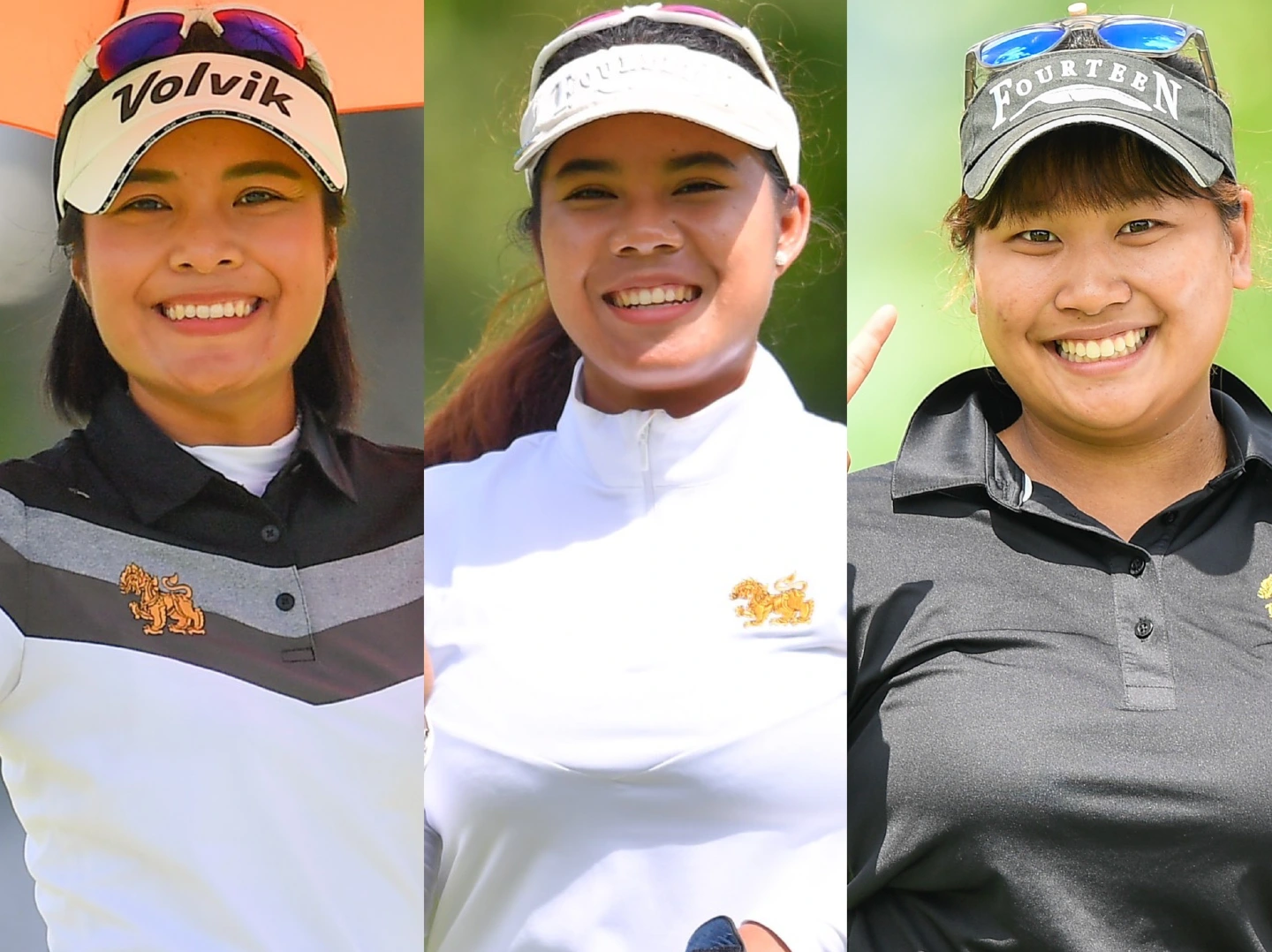 Parinda, Arpichaya and Chanettee join three-way lead in Pattaya