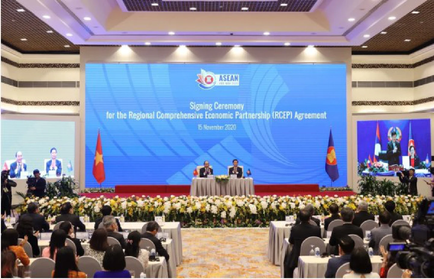 Worlds largest trade deal RCEP to enter into force on Jan. 1, 2022