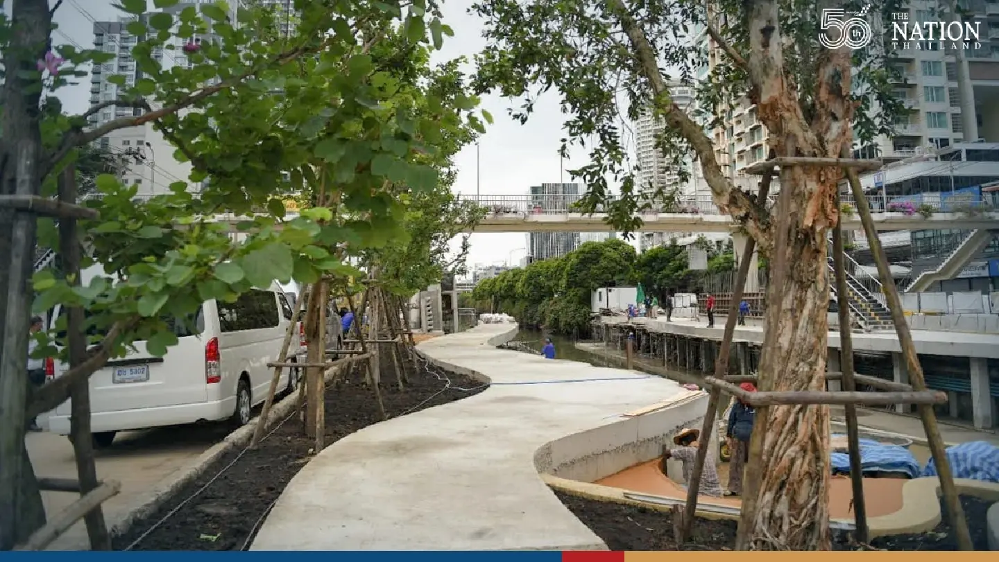 Khlong Chong Nonsi park on track to open on Dec 25