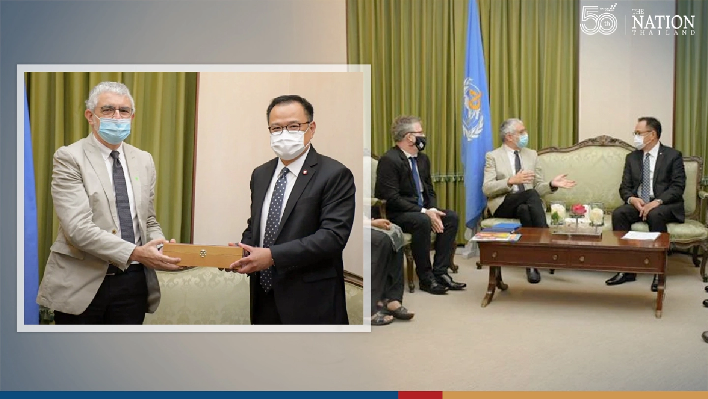 Anutin apprises new WHO rep of Thailand’s Covid-19 situation