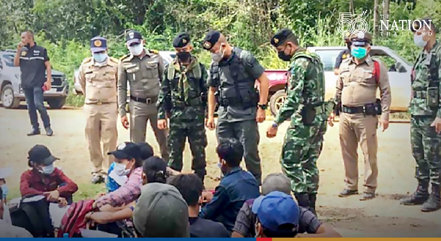 Kanchanaburi police boost patrols at Myanmar border