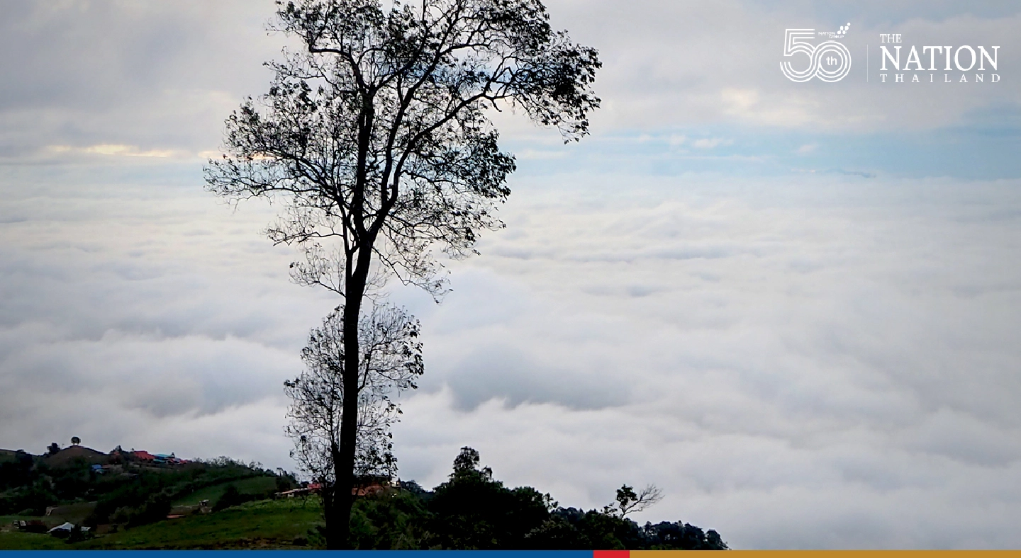 Cool weather in upper Thailand with thundershowers in the South