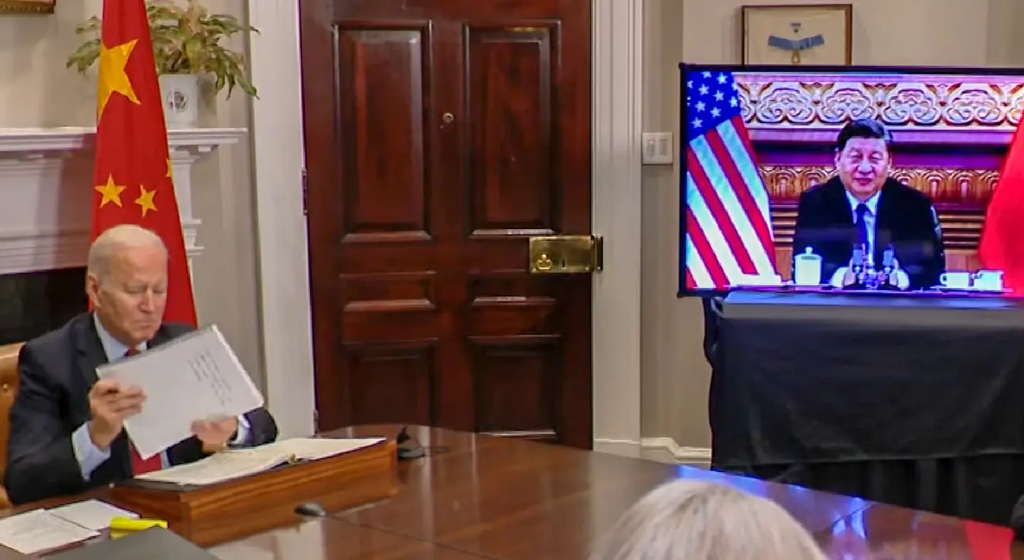 At virtual summit with Chinas Xi, Biden stresses competition, not conflict At virtual summit with Chinas Xi, Biden stresses competition, not conflict