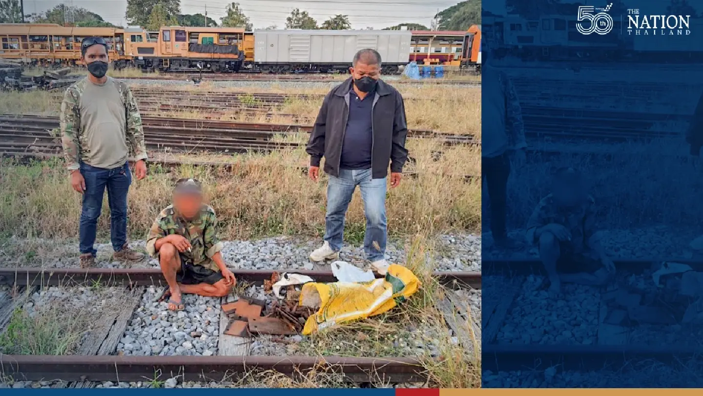Man nabbed after allegedly making a habit of stealing railway equipment