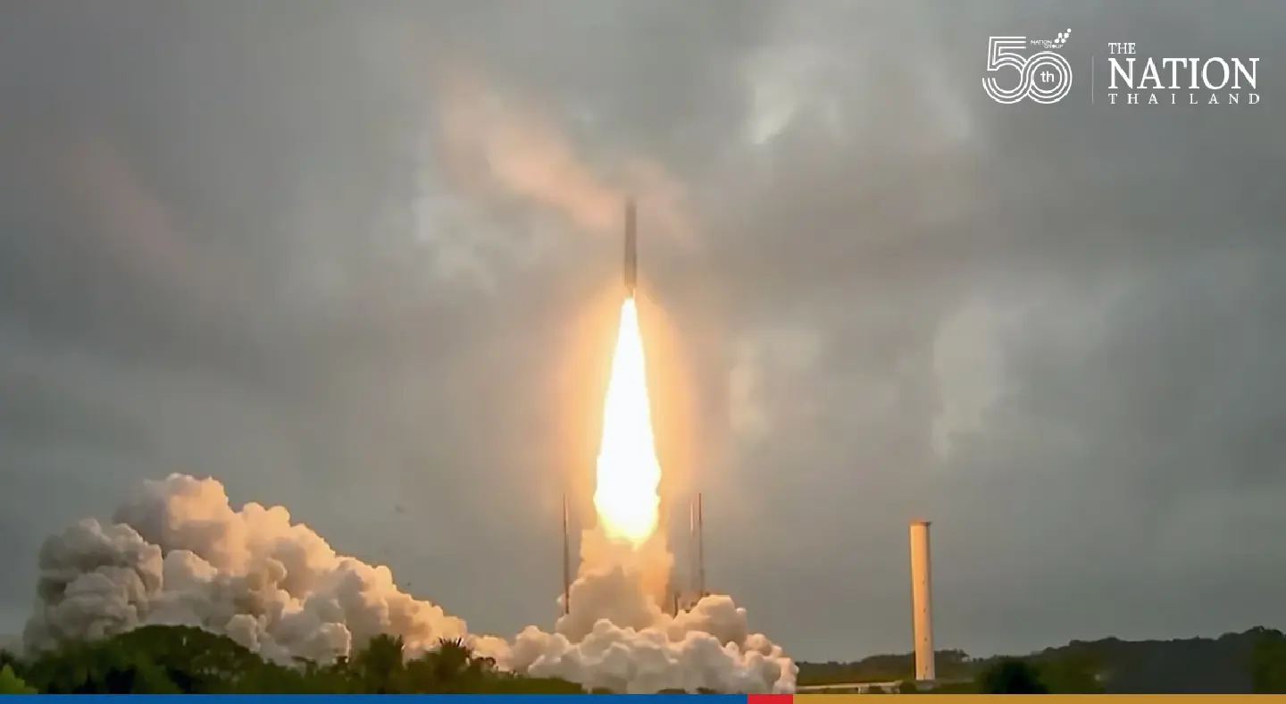 NASAs James Webb Space Telescope launches in French Guiana