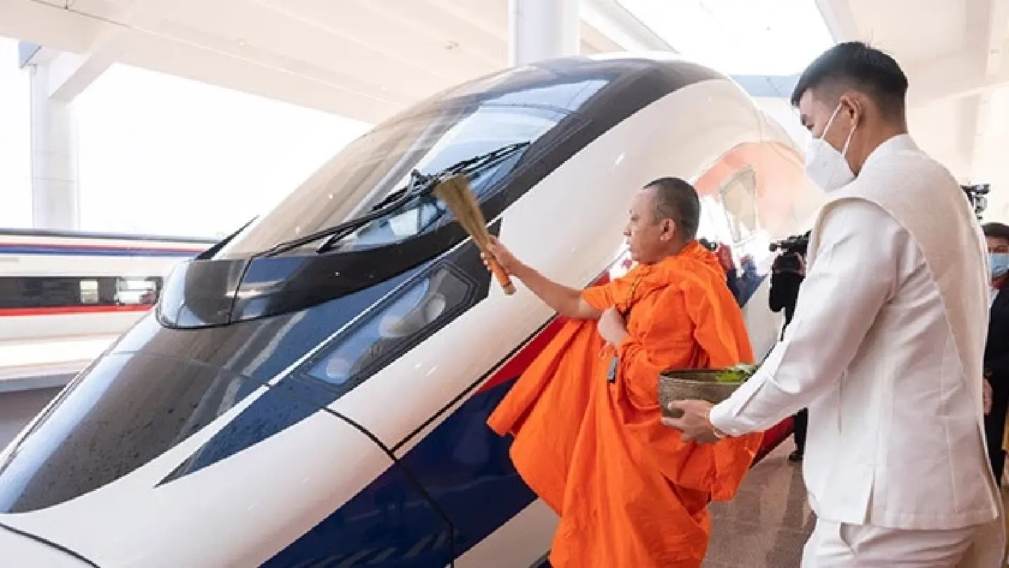 Religious ceremony marks railway inauguration Religious ceremony marks railway inauguration