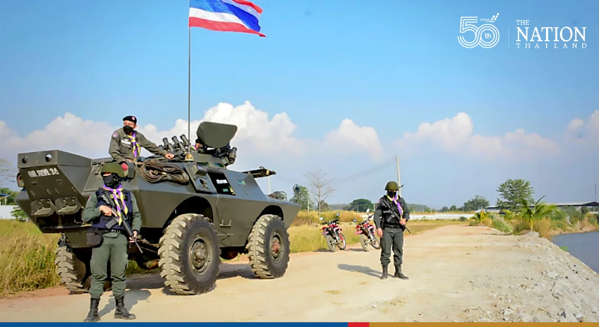 Tight security in Mae Sot after clashes break out in Myawaddy