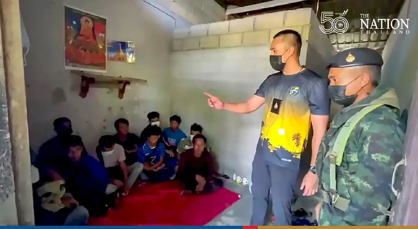 16 Myanmar nationals, 3 Thais nabbed over illegal entry 16 Myanmar nationals, 3 Thais nabbed over illegal entry